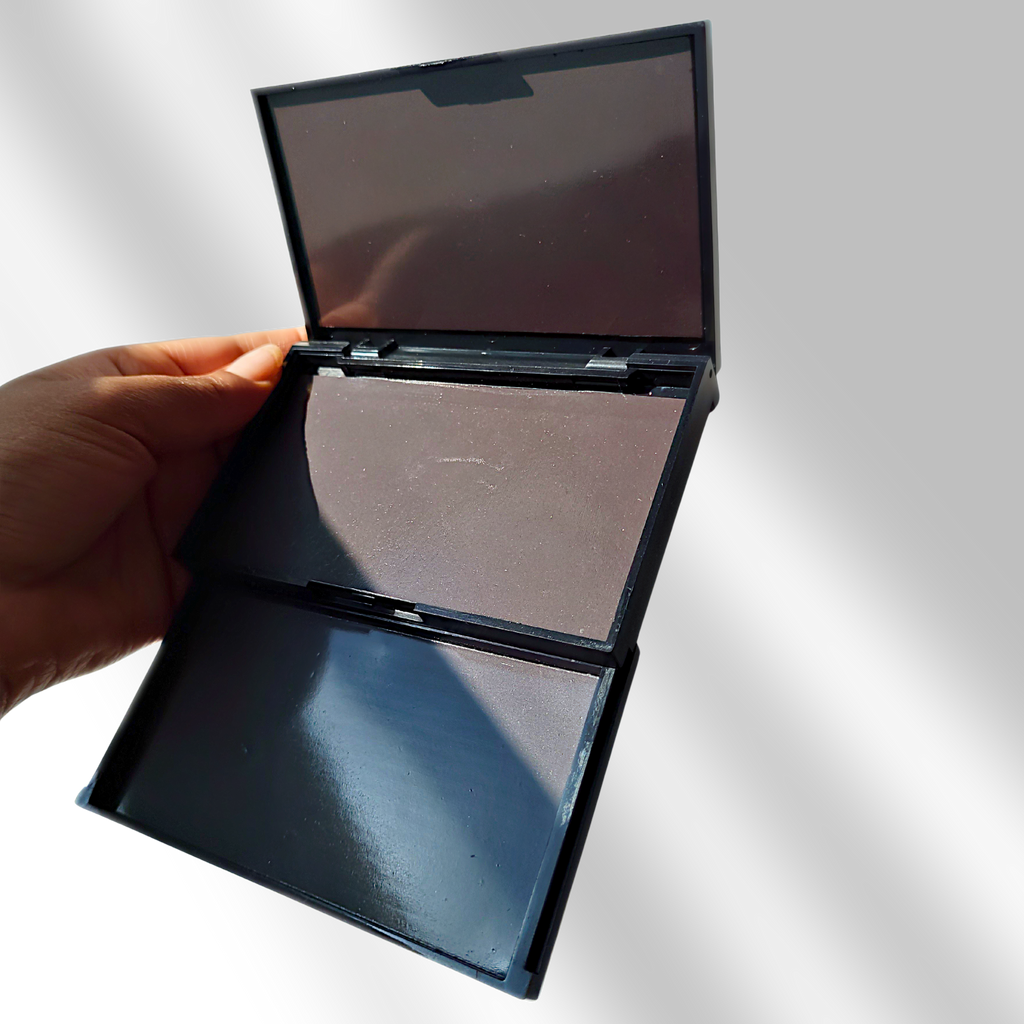 3 Layer, Slide Drawer - Empty Magnetic Makeup Palette - With Mirror
